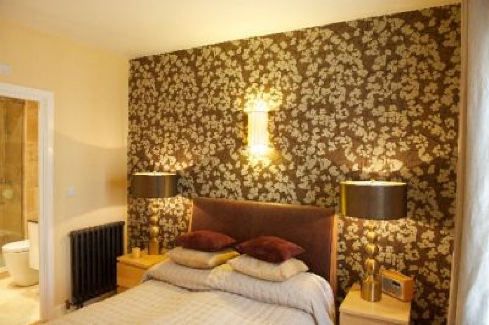 Modern Georgian Terrace House | Master bedroom showing new en-suite and walk in wardrobe | Interior Designers